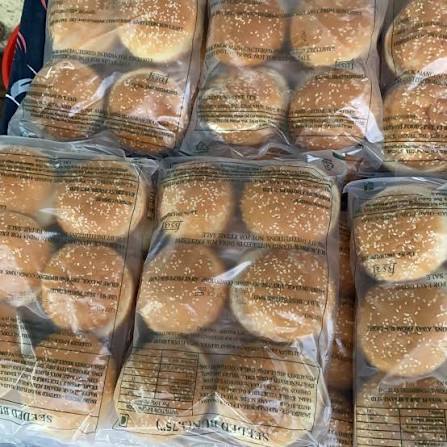 Frozen Burger Buns — Bakerz bakery product